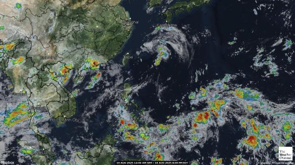 Pitcairn Météo nuage carte 