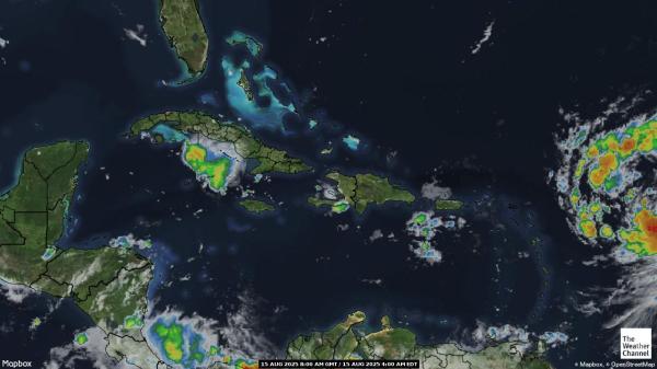 Puerto Rico Wetter Wolke Karte 