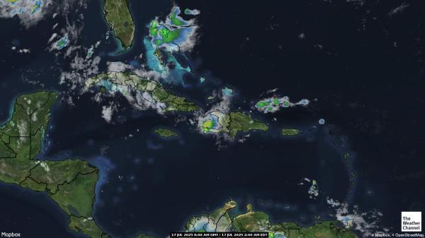 Puerto Rico Vær sky kart 
