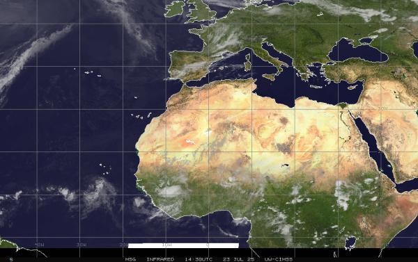 Qatar Meteo nuvola mappa 