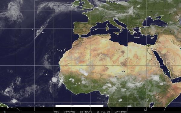 Qatar Previsão do tempo nuvem mapa 