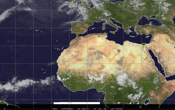 Qatar Weather Cloud Map 