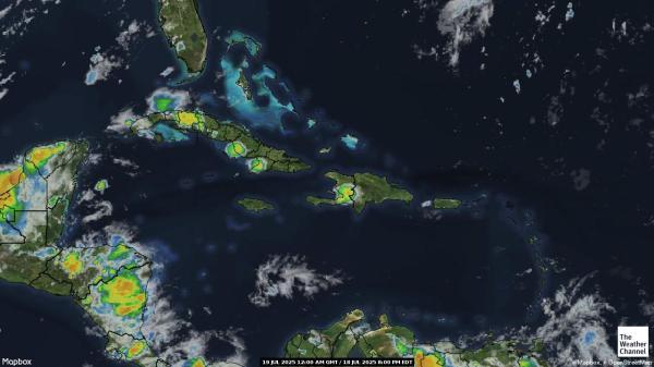 Saint Martin Weather Cloud Map 