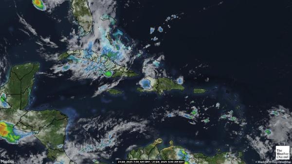 San Martín Mapa del tiempo pronóstico nube 