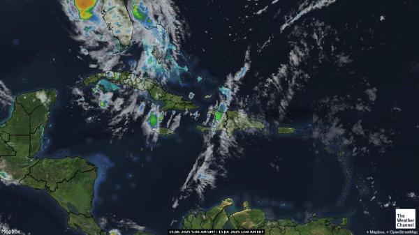 Saint Martin Weather Cloud Map 