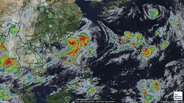 Samoa Weather Cloud Map 