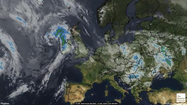 San Marino Weather Cloud Map 