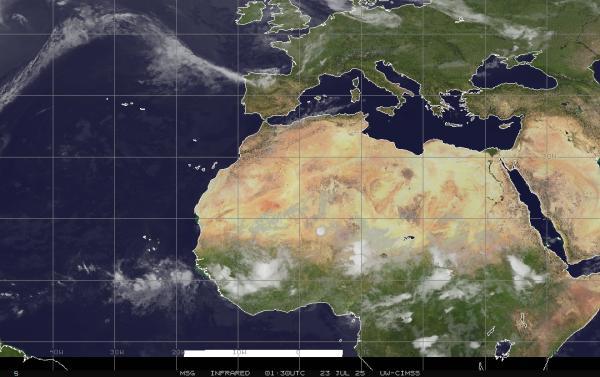 Arabia Saudyjska Chmura pogoda mapa 