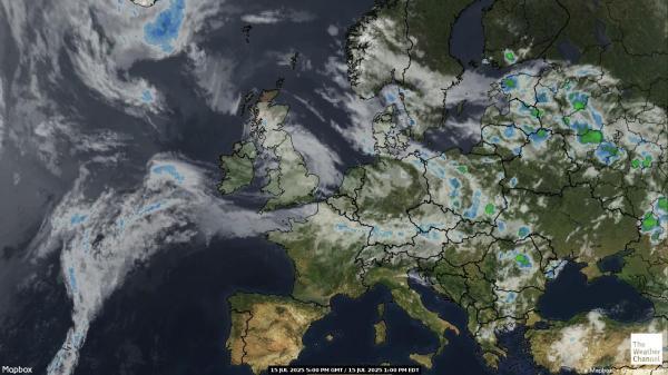Serbia Weather Cloud Map 