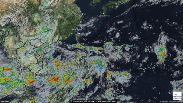 Taiwan Weather Cloud Map 