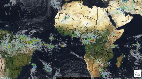 Gehen Wetter Wolke Karte 