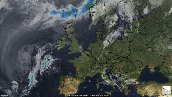 Turkey Weather Cloud Map 