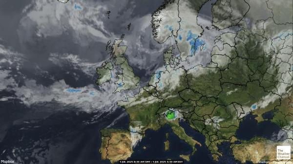 Turkey Weather Cloud Map 