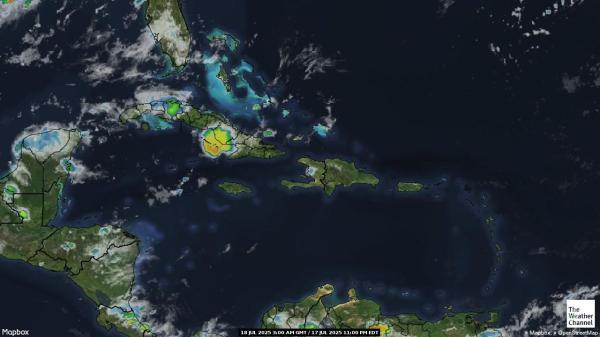 Turks and Caicos Islands Weather Cloud Map 