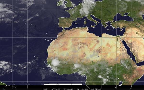 United Arab Emirates Weather Cloud Map 
