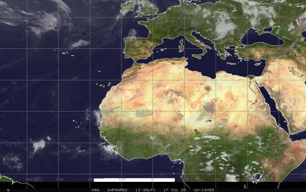 Emirats Àrabs Units Previsió meteorològica, mapa meteorològic per satèl·lit 