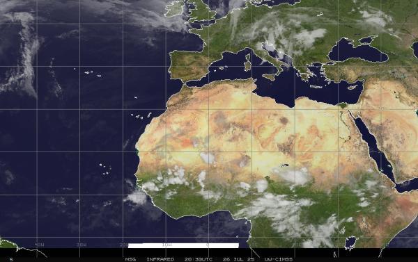 Vereinigte Arabische Emirate Wetter Wolke Karte 