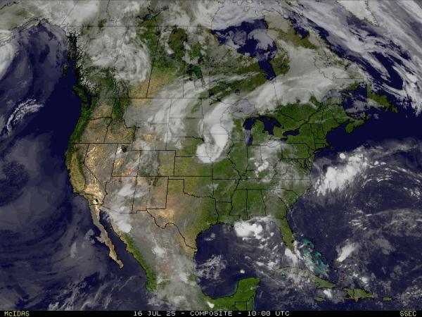 USA Alaska Wetter Wolke Karte 