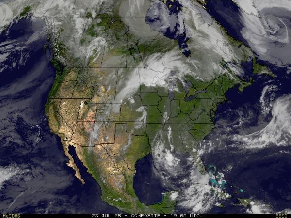 USA Arkansas Weather Cloud Map 