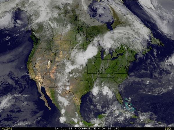 USA Delaware Weather Cloud Map 