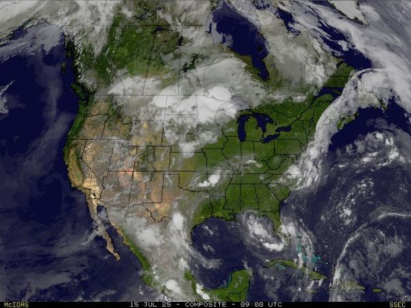 USA District of Columbia Wetter Wolke Karte 