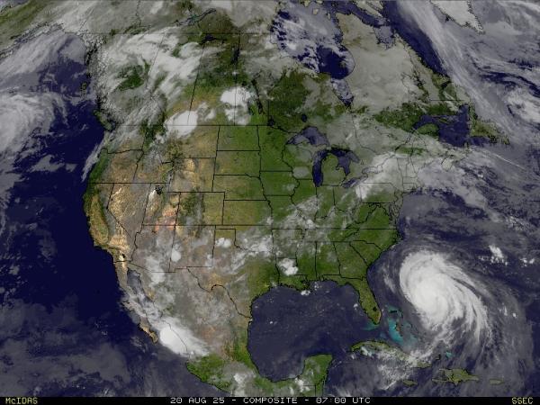 USA District of Columbia Weather Cloud Map 