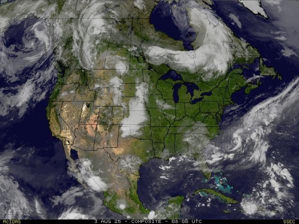 USA ಅಯೋವಾ ಹವಾಮಾನ ಮುನ್ಸೂಚನೆ, ಉಪಗ್ರಹ ಹವಾಮಾನ ನಕ್ಷೆ 
