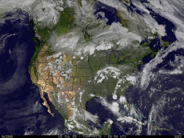 USA Maryland Weather Cloud Map 