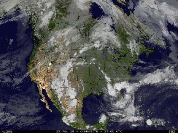 USA Minnesota Wetter Wolke Karte 