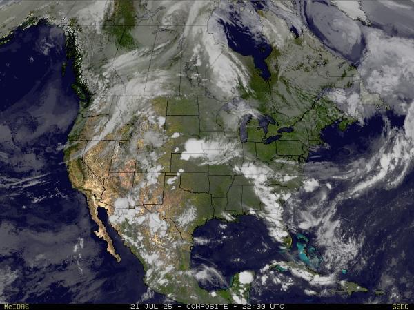 USA Nevada Wetter Wolke Karte 