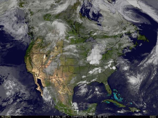 美國新罕布什爾州 天氣雲圖 