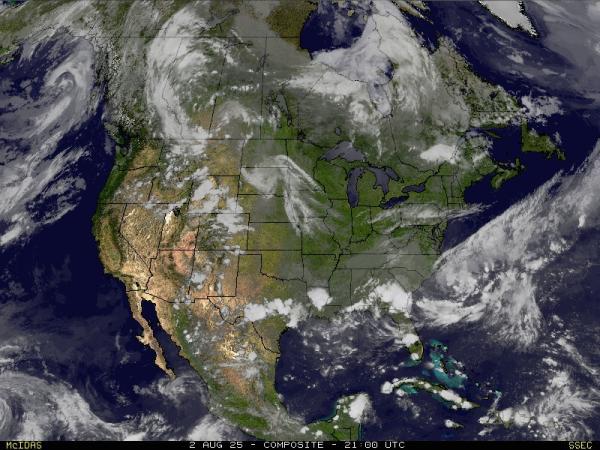 USA ಓಹಿಯೋ ಹವಾಮಾನ ಮುನ್ಸೂಚನೆ, ಉಪಗ್ರಹ ಹವಾಮಾನ ನಕ್ಷೆ 