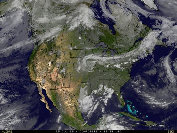 USA Pennsylvania Meteo nuvola mappa 
