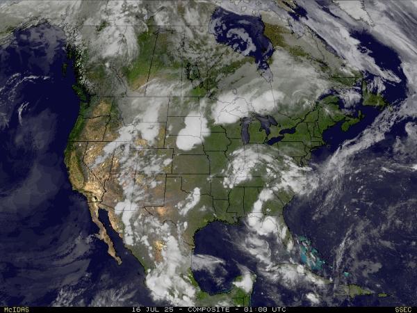 USA Rhode Island Ilm pilv kaart 