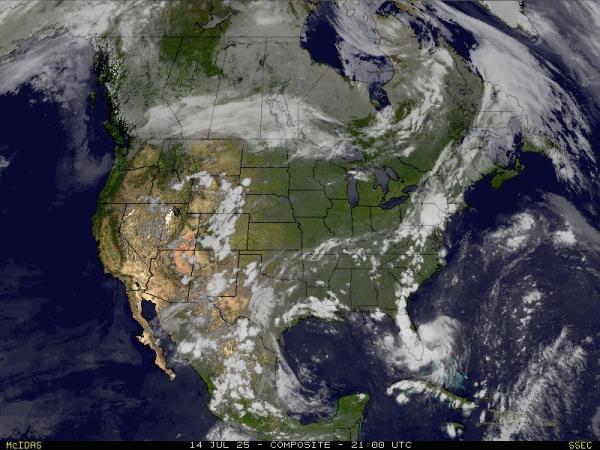 USA Rhode Insel Wetter Wolke Karte 