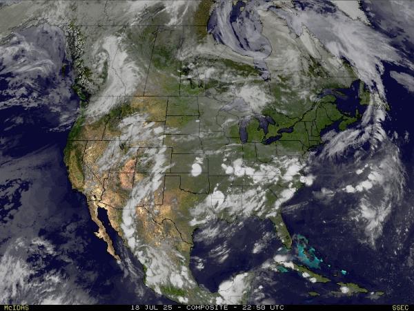 USA Vermont Meteo nuvola mappa 