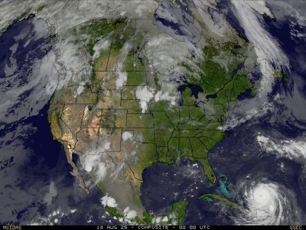 USA West virginia Weather Cloud Map 