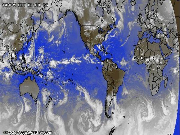 Mundo Mapa ng mapa ng lagay ng panahon 
