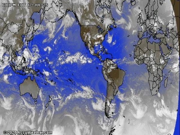 Mundo Mapa ng mapa ng lagay ng panahon 