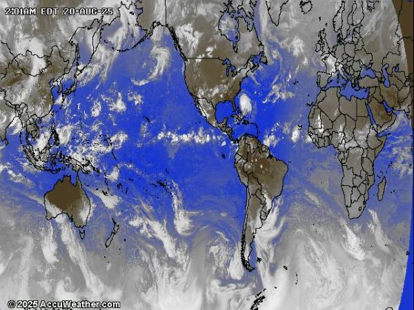 世界 天気クラウドマップ 
