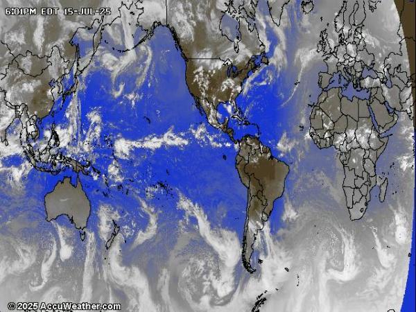 Mundo Mapa ng mapa ng lagay ng panahon 