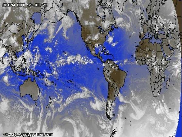 Mundo Mapa ng mapa ng lagay ng panahon 