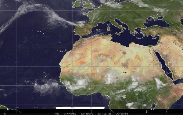 Jemen Wetter Wolke Karte 