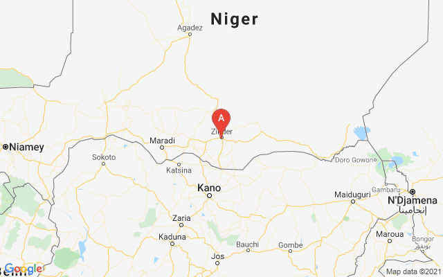 Zinder Airport Niger Drzr مطار Zinder الوقت الحالي