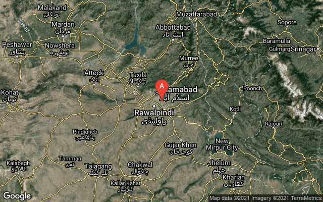 Benazir Bhutto International Airport Pakistan Oprn مطار Islamabad الوقت الحالي