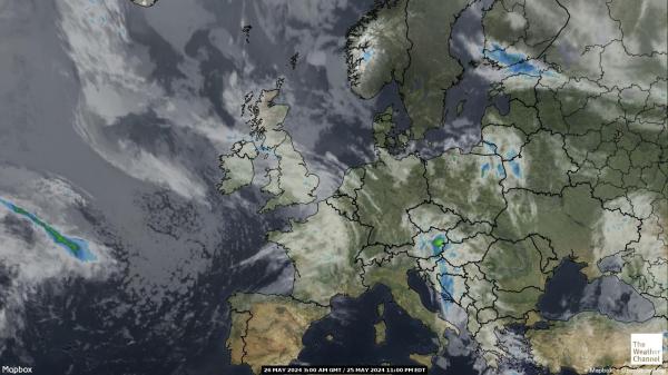 Andorra Weather Cloud Map 