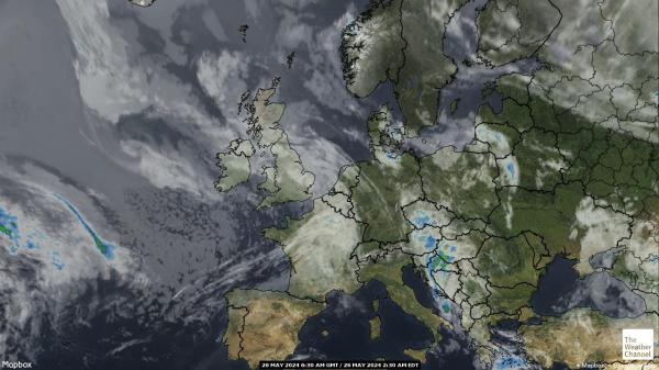 Andorra Weather Cloud Map 