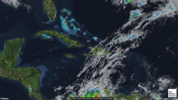 Anguilla Bản đồ thời tiết đám mây 