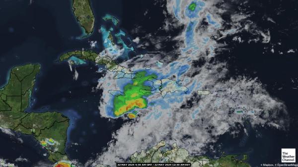 Anguilla Ilm pilv kaart 