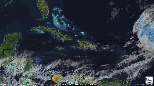 Antigua and Barbuda Weather Cloud Map 